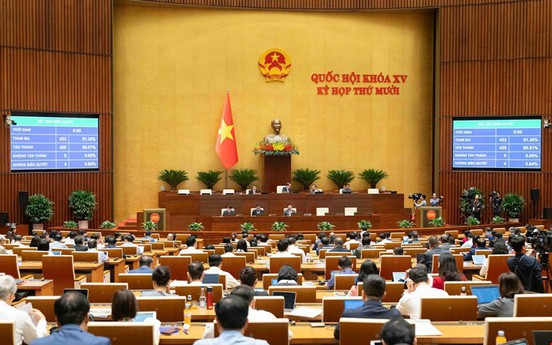 Quốc hội "chốt" mục tiêu tăng trưởng GDP năm 2026 từ 10% trở lên