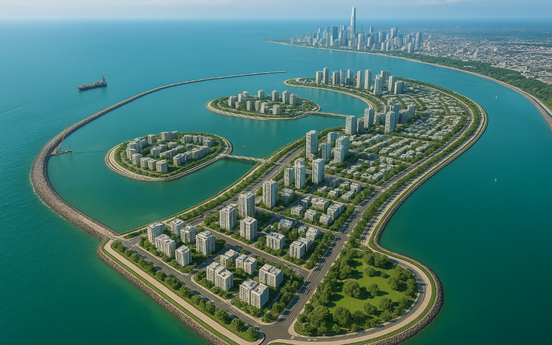 Thành phố đáng sống nhất Việt Nam sẽ có siêu dự án lấn biển 366.000 tỷ