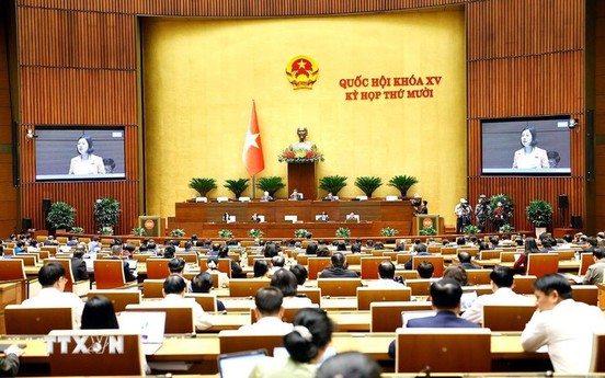 Quốc hội biểu quyết Nghị quyết về kế hoạch phát triển kinh tế-xã hội năm 2026