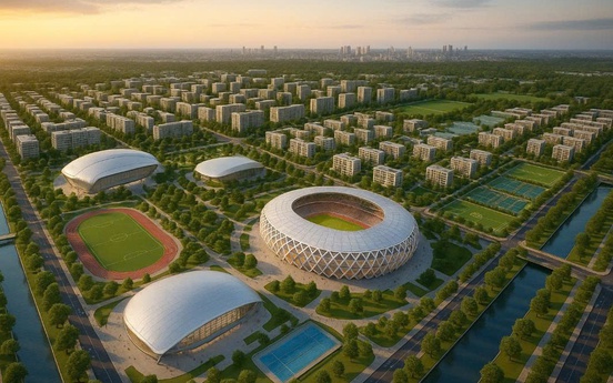Sắp xuất hiện tổ hợp đô thị thể thao gần 3.800ha tại Hà Nội, hướng đến mô hình 'làng Olympic' quốc tế