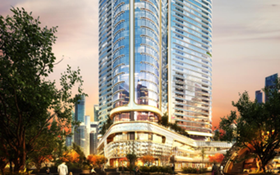 Kết quả thi tuyển phương án kiến trúc công trình thương mại dịch vụ - căn hộ 41 tầng tại khu đô thị mới Bắc Sông Cấm, Hải Phòng