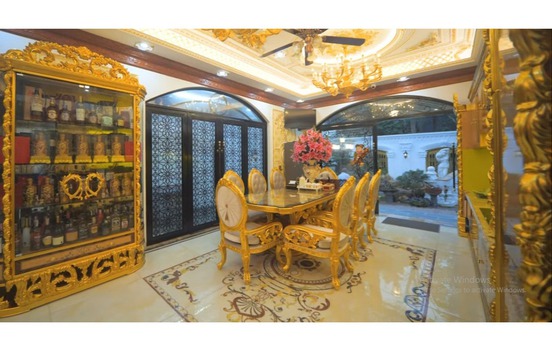 Biệt thự dát vàng của đại gia Kinh Bắc, nội thất một phòng ngủ lên tới 2,4 tỷ đồng