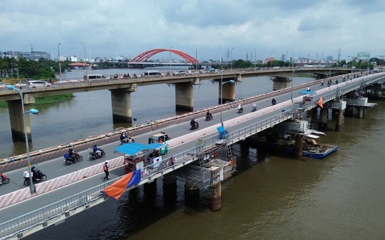 Cầu vượt sông 11.000 tấn áp dụng kỳ tích Việt Nam, nâng tĩnh không lên 1m từ hôm nay