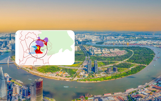 Lộ diện khu vực đang giữ vị thế trung tâm tài chính - thương mại mới của TP. HCM