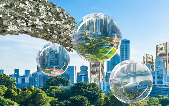 Giữ thăng bằng tín dụng địa ốc, ngân hàng rơi vào thế lưỡng nan