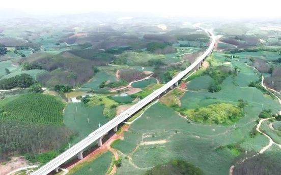 Sắp thông xe tuyến đường sắt cao tốc kết nối trực tiếp với Trung Quốc