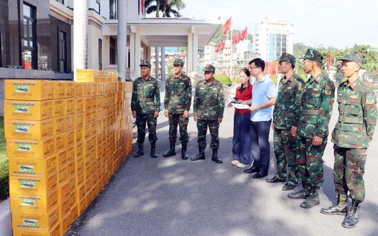 Quảng Ninh: Tiếp nhận 1,2 tỷ đồng sau 2 ngày kêu gọi ủng hộ bão lũ