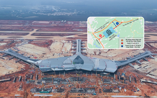 Gần một tháng nữa, 2 trục xương sống trọng điểm kết nối sân bay lớn nhất Việt Nam sẽ thông xe