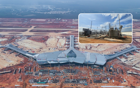 Siêu sân bay lớn nhất Việt Nam lọt TOP thế giới chính thức hoàn thành đóng điện trạm biến áp 119 tỷ đồng