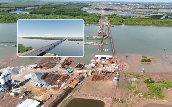 Cây cầu hơn 2.000 tỷ trên trục ven biển phía Đông ĐBSCL đón tin vui lớn