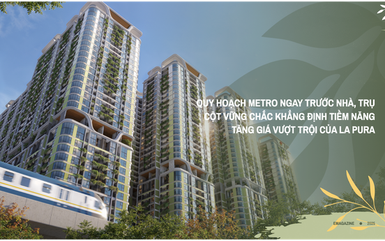 Quy hoạch metro ngay trước nhà, trụ cột vững chắc khẳng định tiềm năng tăng giá vượt trội của La Pura