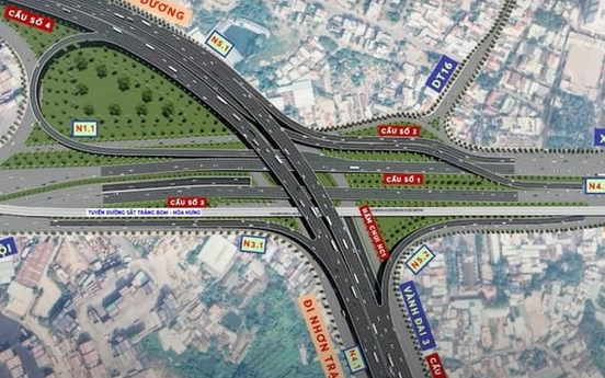 Sắp thông xe nút giao 3 tầng kết nối 6 trục đường của 2 tỉnh thành giàu nhất Việt Nam