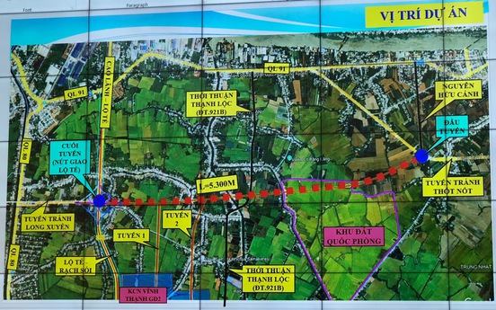 TP. Cần Thơ đề xuất đầu tư 2 tuyến đường 2.500 tỷ đồng kết nối với KCN VSIP