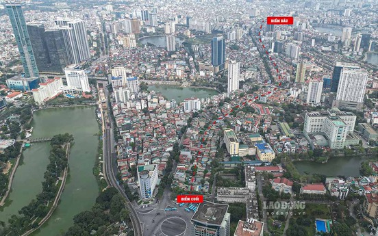 Hà Nội cưỡng chế 2 ngôi nhà làm tuyến đường nội đô 'đắt nhất hành tinh'
