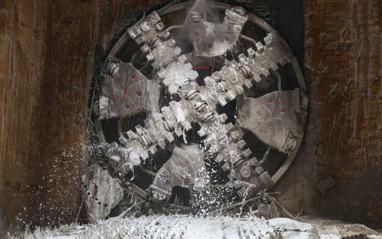 Chính thức hoàn thành khoan gần 4km hầm ngầm đầu tiên của tuyến metro Nhổn - ga Hà Nội