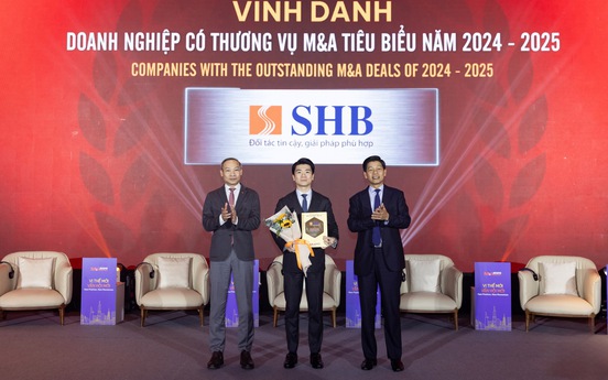SHB được vinh danh “Doanh nghiệp có thương vụ M&A tiêu biểu năm 2024 - 2025”
