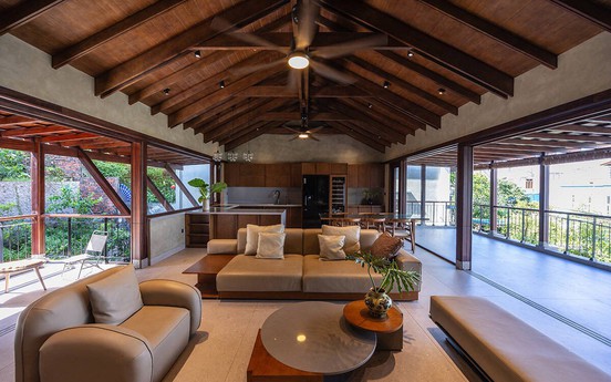 Ba House - Nhịp điệu sống chậm của ba thế hệ bên sườn đồi