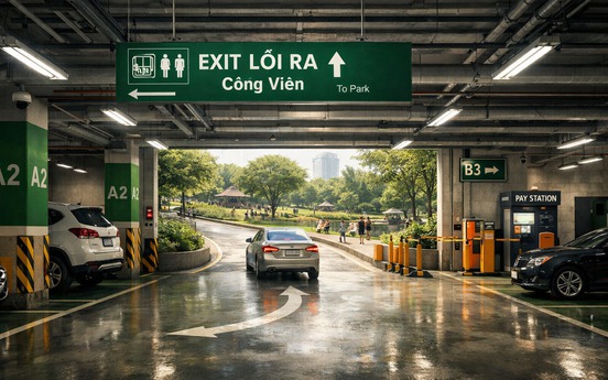 Hà Nội sắp có bãi đỗ xe ngầm 2 tầng đầu tiên tại khu trung tâm, sức chứa hơn 370 xe