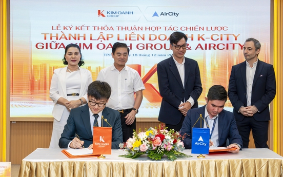 Kim Oanh Group hợp tác cùng AirCity thành lập K-City - đơn vị tiên phong ứng dụng AI, Robotic trong vận hành dự án