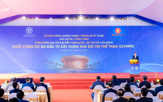 Khởi công Khu đô thị thể thao Olympic: Dấu ấn thời sự trong ngày cả nước đồng loạt triển khai các công trình trọng điểm