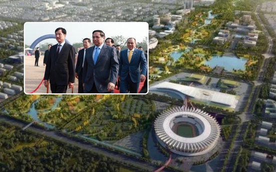  Vingroup chính thức khởi công siêu đô thị thể thao lớn nhất trong lịch sử: Quy mô hơn 9.000ha, sở hữu SVĐ đẳng cấp quốc tế