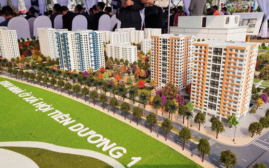 Hà Nội: Chính thức khởi công nhà ở xã hội 9.300 tỷ ở xã Phúc Thịnh