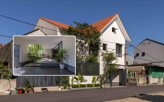 Trở về không gian xưa với ngôi nhà được thiết kế dung hòa 2 thế hệ