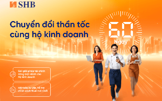 SHB kích hoạt chiến dịch 60 ngày chuyển đổi tăng tốc cho tiểu thương trên toàn quốc