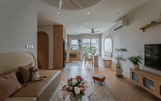 Chi 600 triệu đồng cho hành trình tái sinh căn hộ 72m2 sau 15 năm xuống cấp