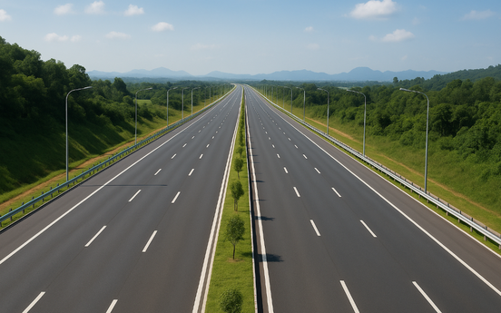 Tuyến cao tốc gần 24.000 tỷ rút ngắn thời gian kết nối tới nước láng giềng vừa đạt cột mốc quan trọng