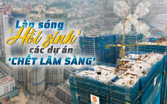 Hồi sinh loạt dự án: Thị trường BĐS Hà Nội "bừng tỉnh'' trong tiếng máy móc thi công