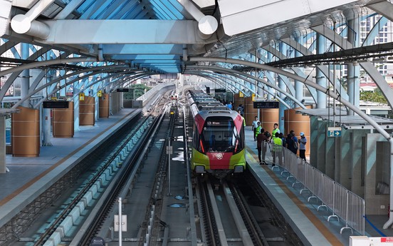 Tuyến metro đầu tiên do Hà Nội làm chủ đầu tư đón gần 500.000 lượt khách/tháng