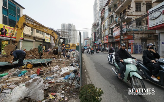 Hà Nội: Cập nhật tiến độ dự án mở rộng đường Nguyễn Tuân