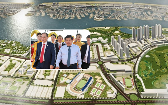 Siêu đô thị lấn biển hơn 2.800ha lớn nhất Việt Nam do Vingroup xây dựng sẽ được phát triển theo mô hình cấp tiến nhất thế giới