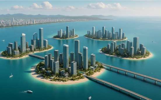 Việt Nam nghiên cứu xây 5 hòn đảo nổi làm khu đô thị, giống mô hình của Dubai ở vịnh Ba Tư