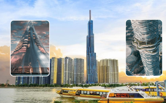 Việt Nam sắp có 2 tòa tháp chọc trời mới 'vượt mặt' Landmark 81, trong đó có một tòa cao bậc nhất Đông Nam Á
