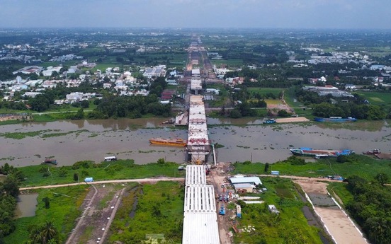 Cuối tháng này, hợp long cầu vượt sông thứ 3 giữa 2 tỉnh, thành giàu nhất Việt Nam