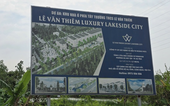 Sắp có giá đất cụ thể Dự án Khu nhà ở phía Tây Trường THCS Lê Văn Thiêm