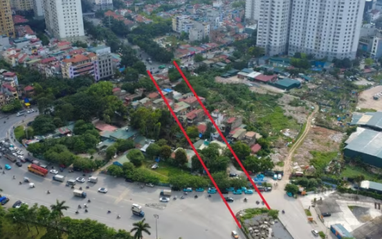 Sắp tái khởi động cây cầu vượt 'đắp chiếu' nhiều năm giữa lòng Hà Nội