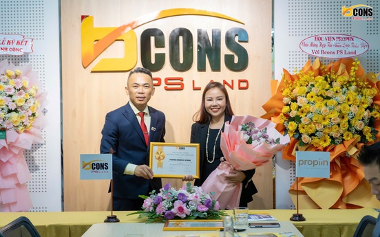 Bcons PS Land và Học viện Propiin hợp tác phát triển nguồn nhân lực bất động sản chuyên nghiệp