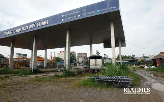 Hà Nội: Hiện trạng dự án Cảng cạn ICD Mỹ Đình sau nhiều năm vẫn để đất hoang cỏ mọc