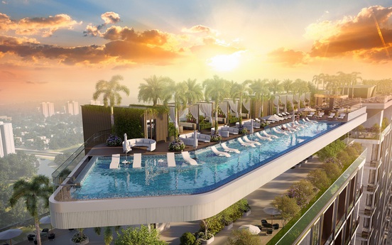 “Bắt tay” Sunset Hospitality Group, Sunshine Group chuẩn bị ra mắt tổ hợp nhà hàng - hồ bơi 6 sao đầu tiên tại KĐT Ciputra