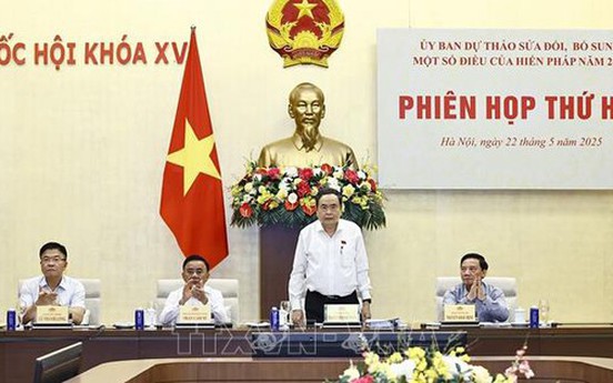 Chủ tịch Quốc hội chủ trì Phiên họp thứ hai của Ủy ban dự thảo sửa đổi, bổ sung một số điều của Hiến pháp năm 2013
