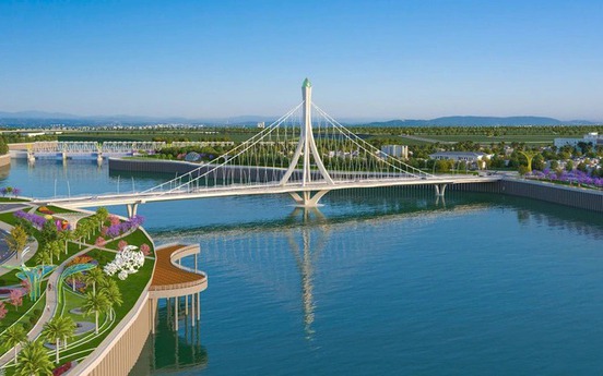 'Hòn ngọc biển Đông' của Việt Nam sắp có cây cầu trăm tỷ vượt sông mang dáng dấp trầm hương, thay thế cầu gỗ 22 năm đã xuống cấp