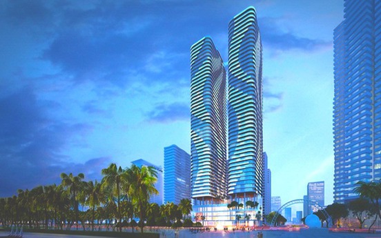 Tháp đôi chọc trời giữa lòng thành phố đáng sống nhất Việt Nam: Trơ khung xương, vừa có diễn biến mới về giá đất