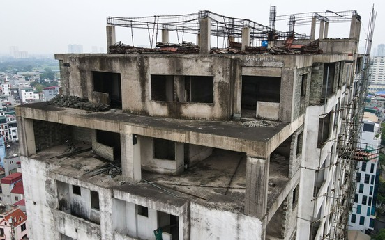 Hà Nội: Dự án bỏ hoang trên "đất vàng" quận Thanh Xuân sau 16 năm khởi công