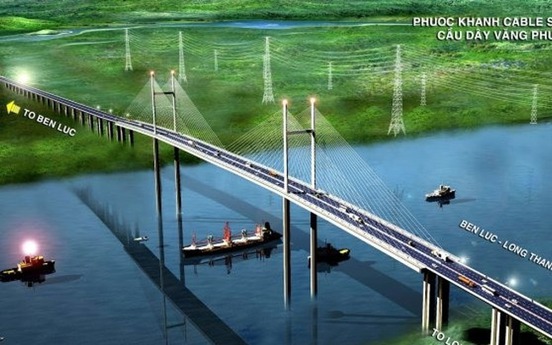 Tái khởi động cây cầu dây văng có tĩnh không thông thuyền cao nhất Việt Nam sau nhiều năm đứng hình