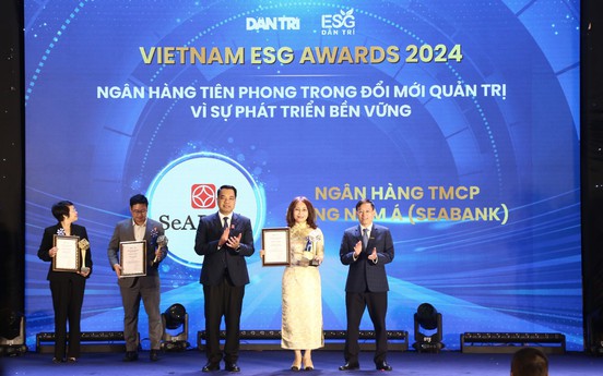 SeABank được vinh danh “Ngân hàng tiên phong trong đổi mới quản trị vì sự phát triển bền vững” tại Vietnam ESG Awards