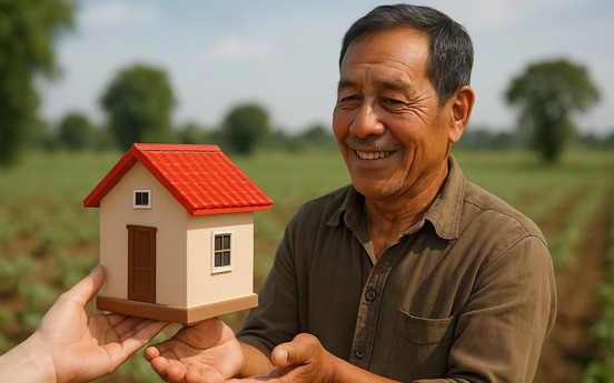 Từ bây giờ, người dân bị thu hồi đất nông nghiệp có thể sẽ được bồi thường bằng nhà ở