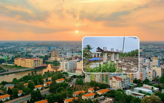 TP sụt lún nhanh nhất vùng ĐBSCL yêu cầu khẩn trương đưa trục huyết mạch gần nghìn tỷ về đích